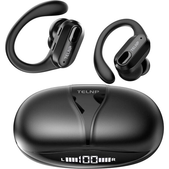 R800 Other - Over The Ear R800 True Wireless Earbud Headphones LED Case Sports New Sealed Box